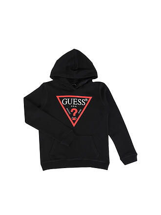 GUESS | Jungen Kapuzensweater - Hoodie | schwarz