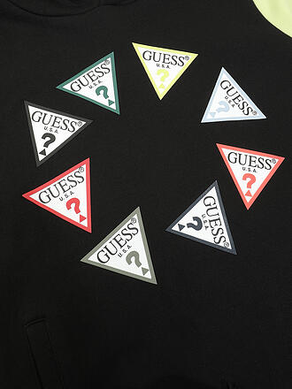 GUESS | Jungen Kapuzensweater - Hoodie | schwarz