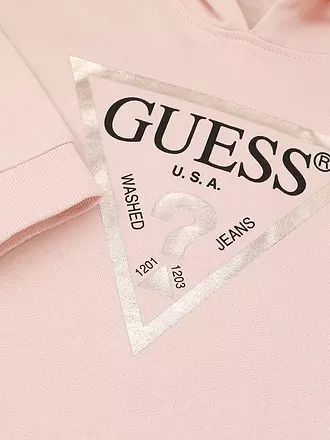 GUESS | Mädchen Kapuzensweater - Hoodie | pink