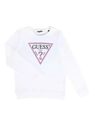 GUESS | Mädchen Sweater | weiss