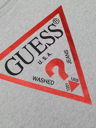GUESS | Mädchen T-Shirt Cropped Fit | grau