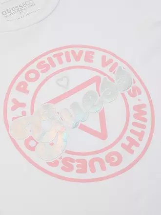 GUESS | Mädchen T-Shirt | weiss