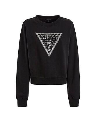 GUESS | Sweatshirt | schwarz