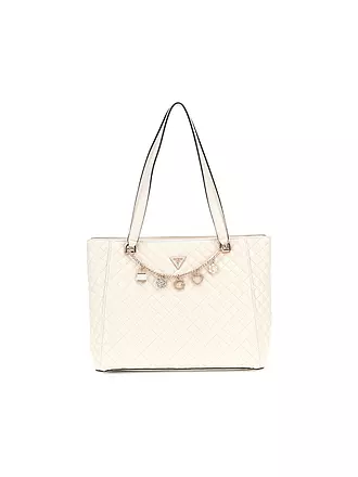 GUESS | Tasche - Shopper EVERLEE NOEL | weiss