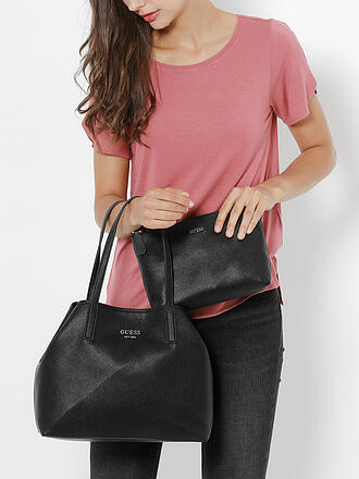 GUESS | Tasche - Shopper VIKKY | schwarz
