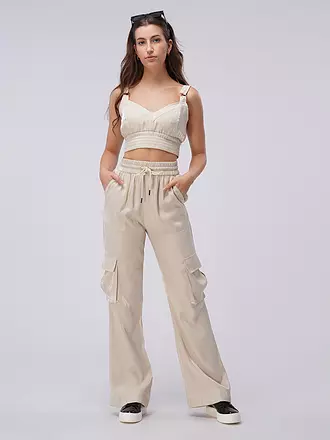 GUESS | Top Cropped Fit EMMA | creme