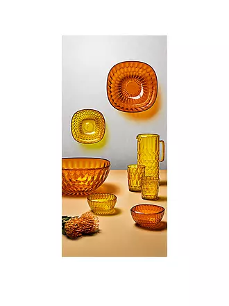 GUZZINI | Trinkglas hoch VANITY 480ml Transparent | gelb
