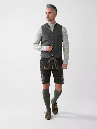 GWEIH & SILK | Lederhose BORIS | braun