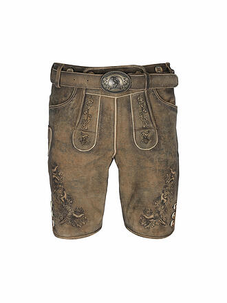 GWEIH & SILK | Lederhose JULIAN | braun