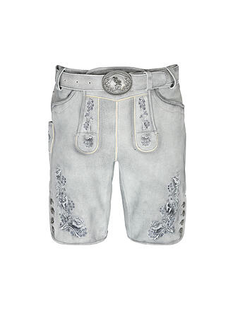 GWEIH & SILK | Lederhose JULIAN | hellgrau
