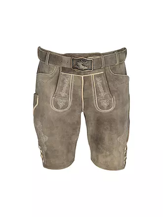 GWEIH & SILK | Lederhose KARLO | braun