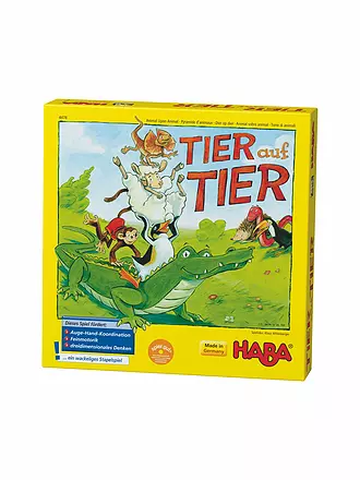 HABA | Stapelspiel - Tier auf Tier | keine Farbe