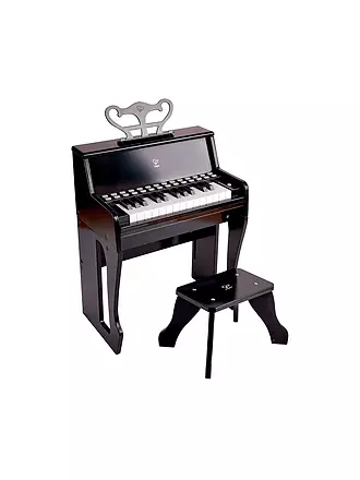 HAPE | Leuchttasten Piano mit Hocker | schwarz