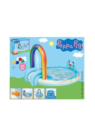 HAPPY PEOPLE | Peppa Pig Playpool mit Rutsche | keine Farbe