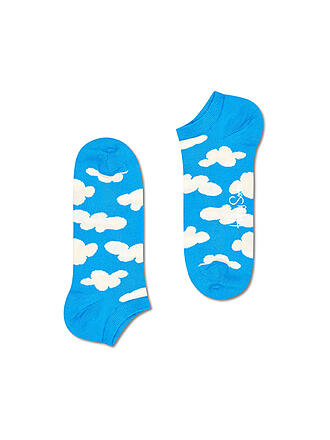 HAPPY SOCKS | Damen Sneaker Socken CLOUDY 36-40 bunt | blau