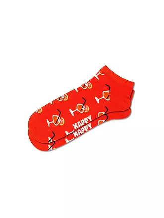 HAPPY SOCKS | Damen Sneaker Socken ORANGE SPRITZ 36-40 dark orange | orange