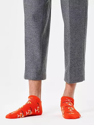 HAPPY SOCKS | Damen Sneaker Socken ORANGE SPRITZ 36-40 dark orange | orange