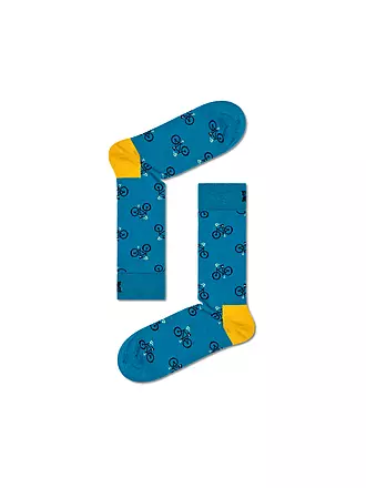 HAPPY SOCKS | Damen Socken 36-40 BIKE turquoise | petrol