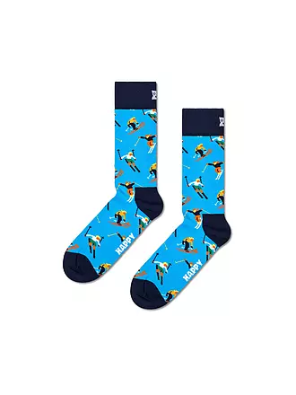 HAPPY SOCKS | Damen Socken SKIING 36-40 blue | blau