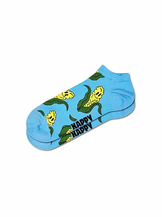 HAPPY SOCKS | Herren Sneaker Socken CORN 41-46 light blue | hellblau