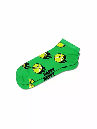 HAPPY SOCKS | Herren Sneaker Socken TENNIS BALL 41-46 green | grün