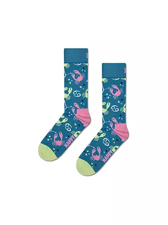 HAPPY SOCKS | Herren Socken KREBS 41-46 grey | blau