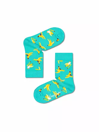 HAPPY SOCKS | Kinder Socken BANANA BREAK green | türkis