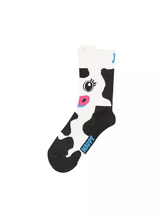 HAPPY SOCKS | Kinder Socken COW black | schwarz