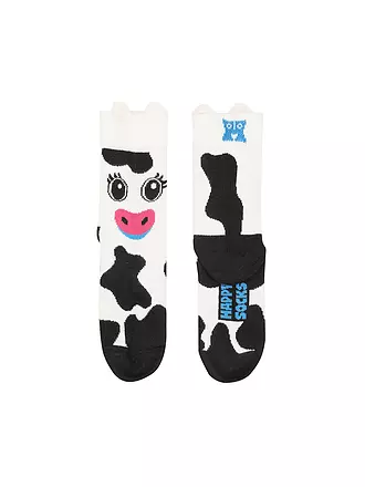 HAPPY SOCKS | Kinder Socken COW black | schwarz