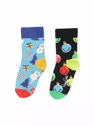 HAPPY SOCKS | Kinder Socken Geschenkset HOLIDAY 2er Pkg. comp 15 | bunt
