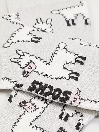 HAPPY SOCKS | Kinder Socken LLAMA grey | hellgrau