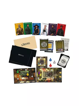 HASBRO | Brettspiel - Cluedo Erpressung im Midnight Hotel | keine Farbe