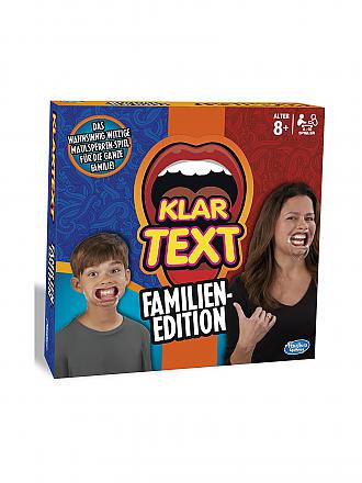 HASBRO | Klartext Familien-Edition | keine Farbe