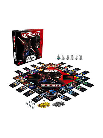 HASBRO | Monopoly Dark Side Edition | keine Farbe
