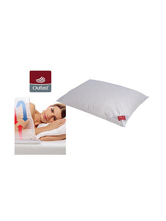 HEFEL | 3 Kammer Kissen Outlast & Down 70x90cm 2x10071200g | weiss