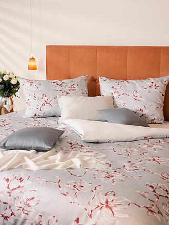 HEFEL | Tencel Bettwäsche CHIANTI 70x90cm/140x200cm Silber | silber