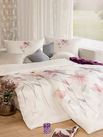 HEFEL | Tencel Bettwäsche PISA 70x90cm/140x200cm Elfenbein | weiss