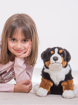HERMANN TEDDY | Plüschtier - Berner Sennenhund sitzend 29cm | braun