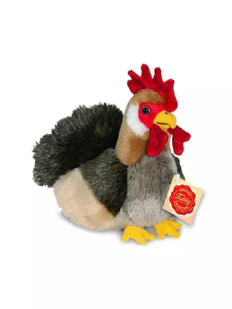 HERMANN TEDDY | Plüschtier - Hahn 17cm | grau