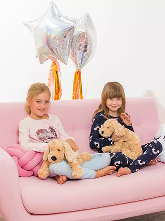 HERMANN TEDDY | Plüschtier - Schlenkerhund 40cm | beige