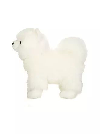 HERMANN TEDDY | Plüschtier - Zwergspitz weiß stehend 35 cm | keine Farbe
