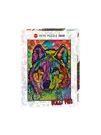 HEYE | Puzzle - Jolly Pets Wolf’s Soul 1000 Teile | keine Farbe