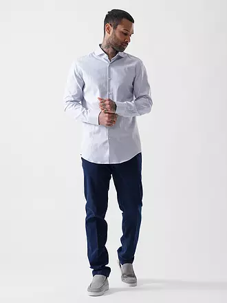HILTL | Chino Slim Fit TARENT | dunkelblau