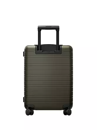 HORIZN STUDIOS | Handgepäck Trolley H5 SMART 55cm Dark Olive | schwarz