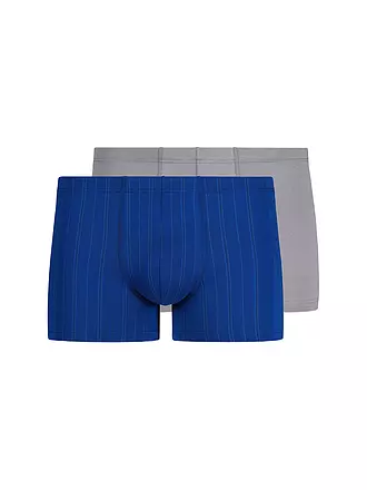 HUBER | Pants 2er Pkg. digital blue grey stripe select | blau