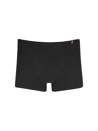 HUBER | Pants black | weiss