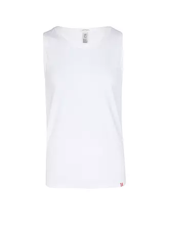 HUBER | Unterhemd white | schwarz