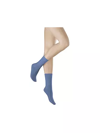 HUDSON |  Socken weiss | blau