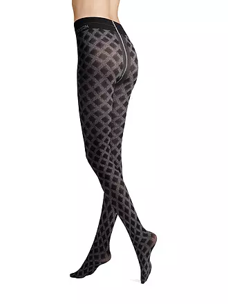 HUDSON | Modestrumpfhose SPIRIT LINE black | schwarz