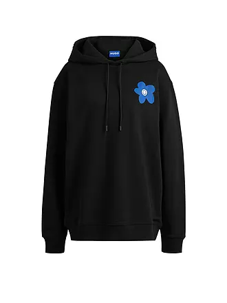 HUGO BLUE | Kapuzensweater - Hoodie | schwarz